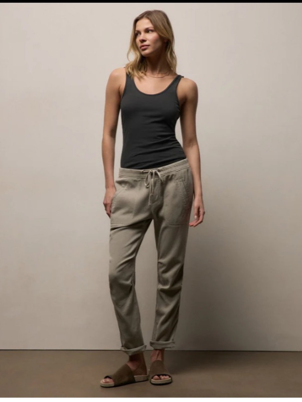 James Perse Soft Drape Pant - Picture 8 of 13